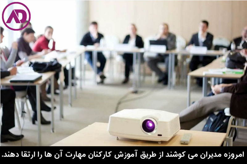 Staff training in the organization