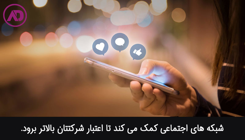 Text job advertisement social networks