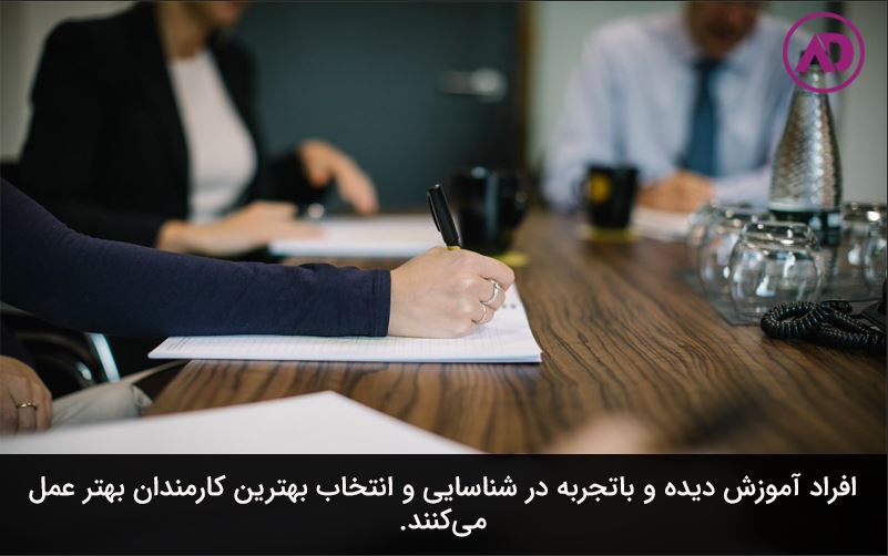 Stages of the recruitment and recruitment process 2