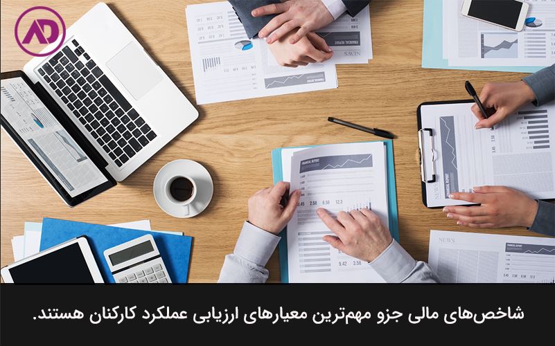 Indicators for evaluating the performance of financial employees