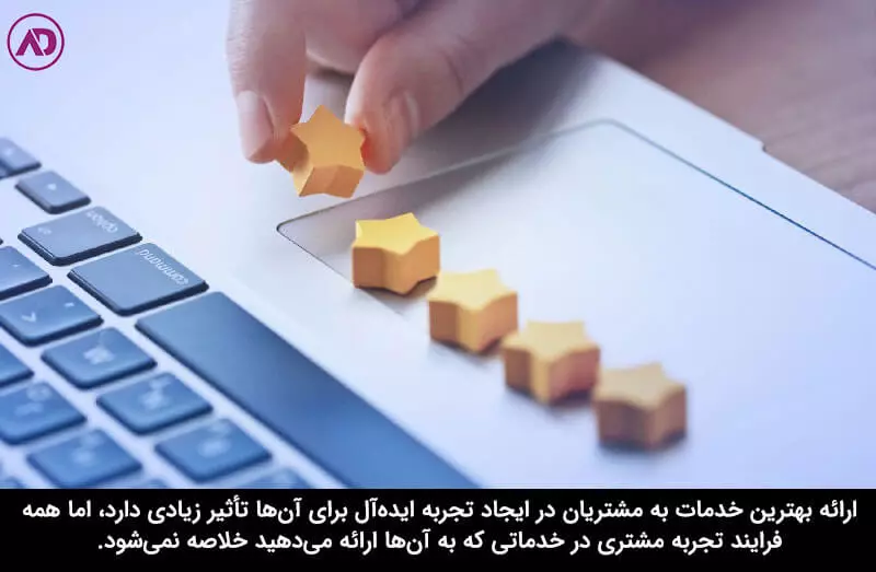 آیا تجربه مشتری همان خدماتی است که به مشتریان ارائه می‌دهیم