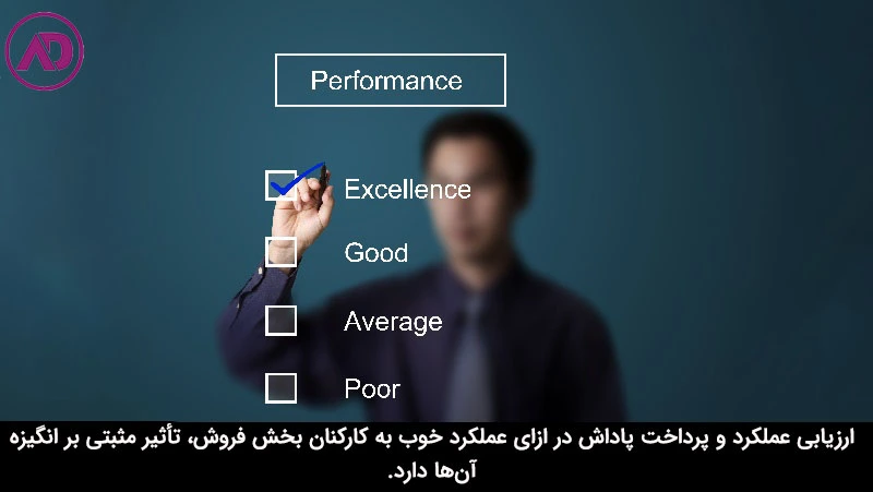 ارزیابی عملکرد تیم فروش
