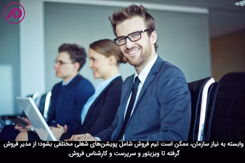 تفاوت کارشناس فروش و مدیر فروش و سرپرست فروش