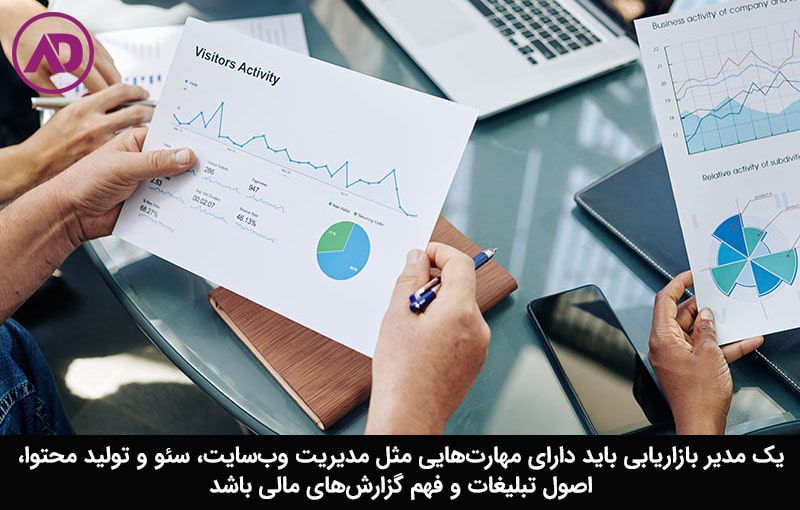 مهارت های مدیر بازاریابی و فروش