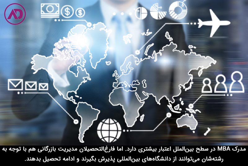 تفاوت MBA و مدیریت بازرگانی در سطح بین‌الملل