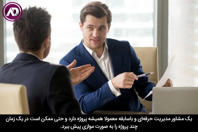 سوابق کاری مشاوره مدیریت