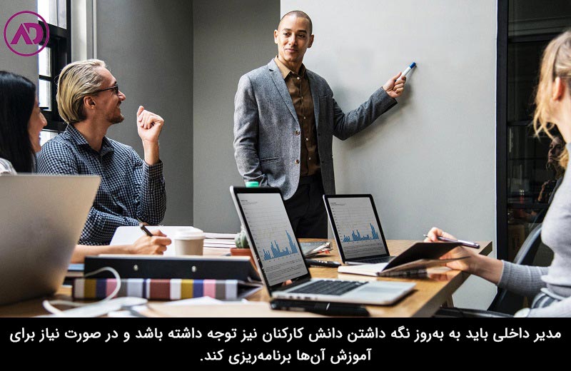 تفاوت مدیر داخلی و مدیر اجرایی